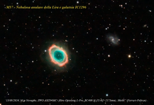M57 Nebulosa Anulare della Lira con RC400
