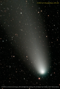 Cometa C/2023 A3 (Tsuchinshan-Atlas) a campo stretto